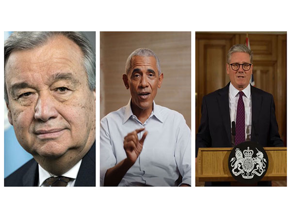 Antonio Guterres, Barack Obama, and Keir Starmer (Photo/@antonioguterres/@BarackObama/ @Keir_Starmer)