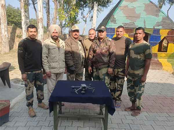 Recovered drone (Photo: BSF)
