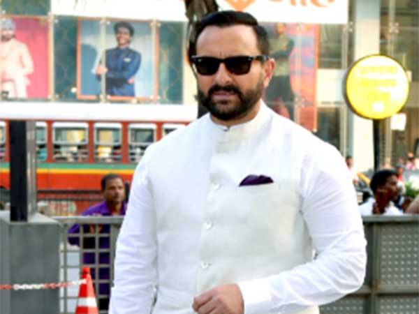 Bollywood actor Saif Ali Khan (File Photo/ANI)