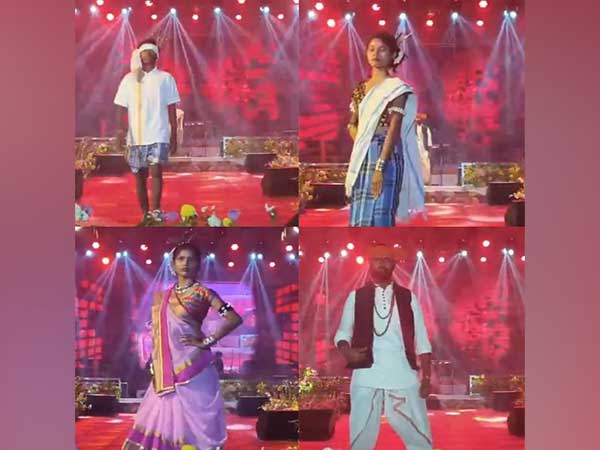 Tribal fashion walk at Taatapani Mahotsav (Photo/ANI)