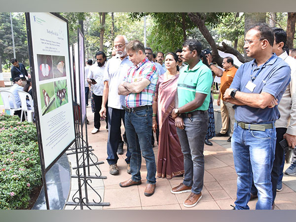 Bhushan Gagrani and Vishvas Mote with Dr Sanjeev Shevade  at the Butterfly Conservation Event