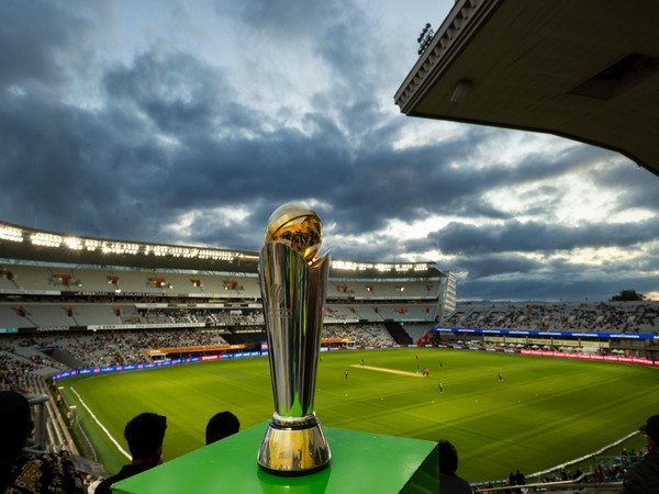 The ICC Men’s Champions Trophy 2025 Trophy Tour in New Zealand. (Picture: ICC)