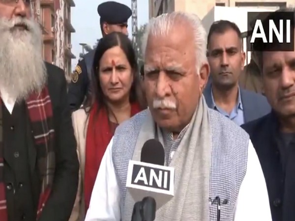 Union Minister Manohar Lal Khattar (Photo/ANI)