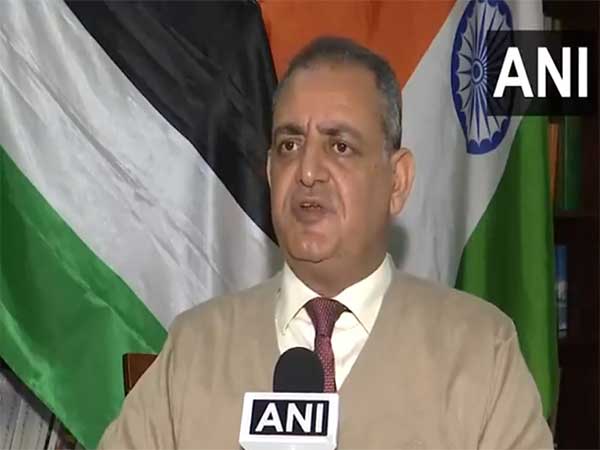 Chargé d’affaires of the Embassy of Palestine, Abed Elrazeg Abu Jazer. (Photo/ANI)