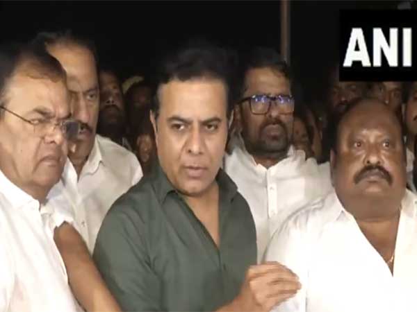 BRS working president KT Rama Rao (Photo/ANI)