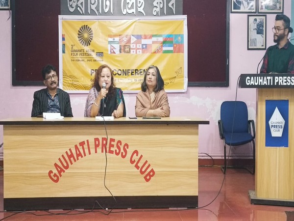 Press conference of Guwahati Asian Film Festival. (Photo/ANI)