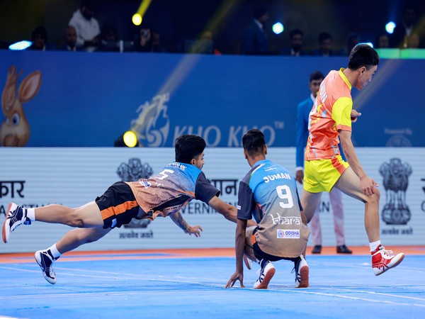 Players in action. (Picture: Kho Kho World Cup 2025)