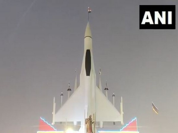 During MahaKumbh2025, the 'Tejas Pandal', inspired by HAL Tejas aircraft, became the main attraction. (Photo/ANI)