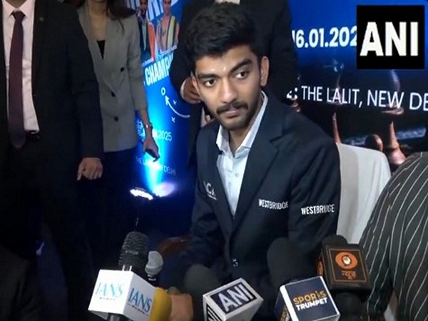 Gukesh Dommaraju. (Picture: ANI)