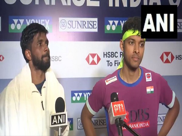 Satwiksairaj Rankireddy and Chirag Shetty (Photo: ANI)