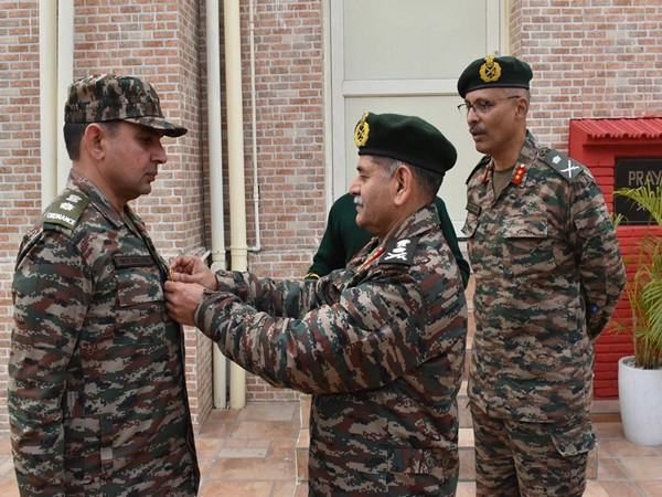 Chief of Army Staff General Upendra Dwivedi in Prayagraj (Photo: X @adgpi)