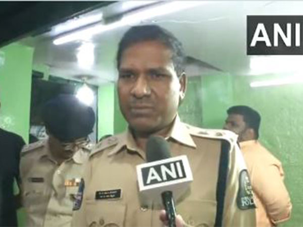 Hyderabad East Zone DCP B Bala Swamy. (Photo/ANI)