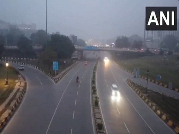 Drone visuals from Delhi's AIIMS shot at 7.15 am (Photo/ANI)