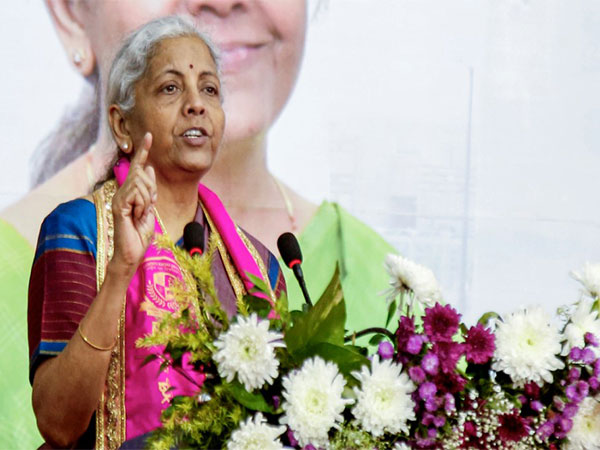 Finance Minister Nirmala Sitharaman (File Photo/ANI)