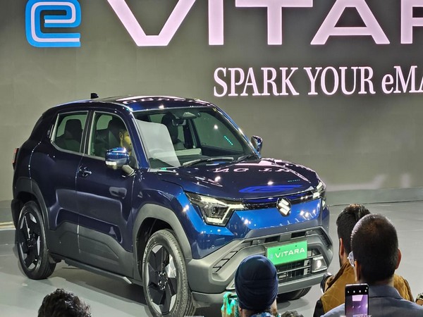 Maruti Suzuki first electric vehicle e-Vitara (Photo/ANI)