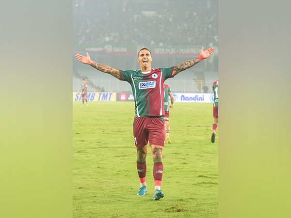 MBSG's Alberto Rodriguez celebrating after scoring (Photo: ISL)