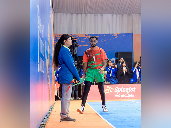 Dr Hiren Pathak (right). (Photo- Kho Kho World Cup)