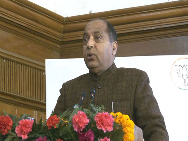 Leader of Opposition and former Himachal Pradesh Chief Minister Jai Ram Thakur. (Photo/ANI)