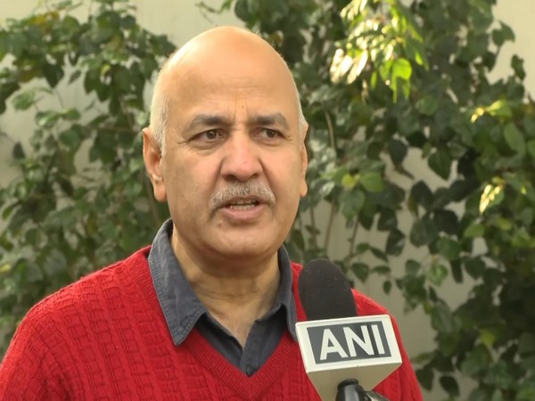 Senior Aam Aadmi Party leader and candidate from Jangpura assembly constituency Manish Sisodia (Photo/ANI)