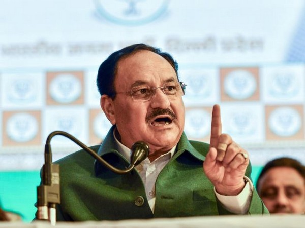 Bharatiya Janata Party's National President and Union Minister JP Nadda (Photo/ANI)