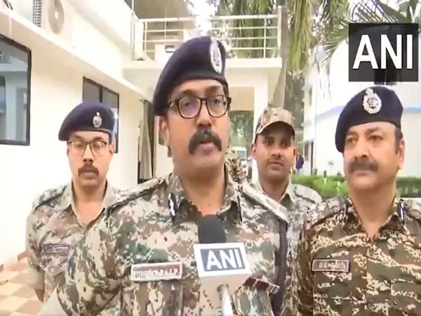 Inspector General Bastar Range, P Sundarraj (Photo/ANI)