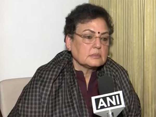 Former National Commission for Women chief Rekha Sharma (Photo/ANI)
