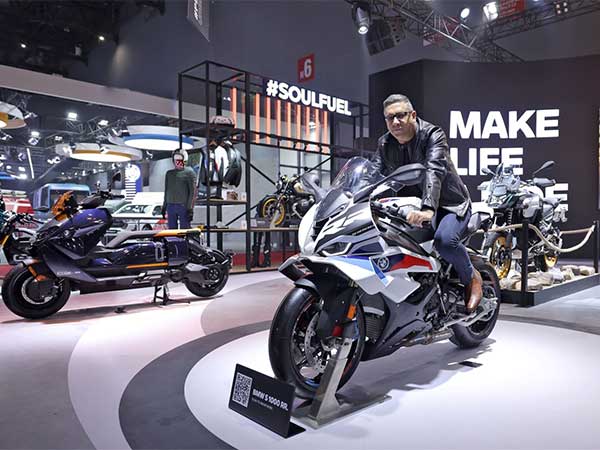 Vikram Pawah, President and CEO, BMW Group India with the new BMW S 1000 RR