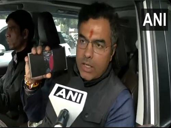 BJP candidate from New Delhi assembly seat, Parvesh Verma (Photo/ANI)