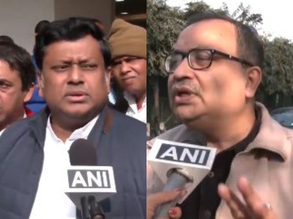 Union Minister Sukanto Majumdar and TMC leader Kunal Ghosh  (Photo/ANI)