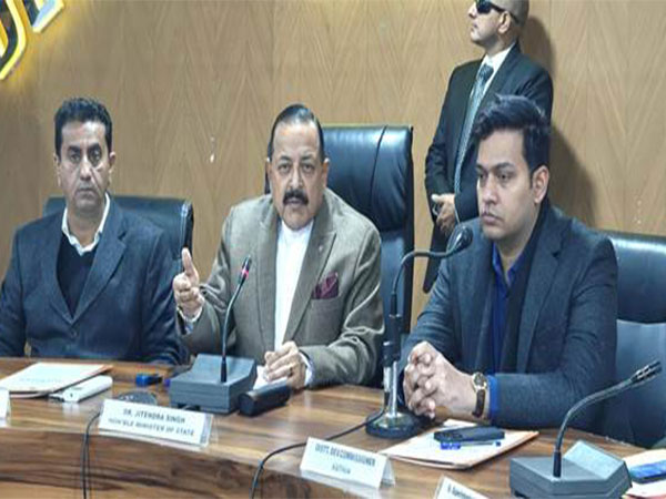 Union Minister of State for Science and Technology Jitendra Singh (Photo/ANI) 