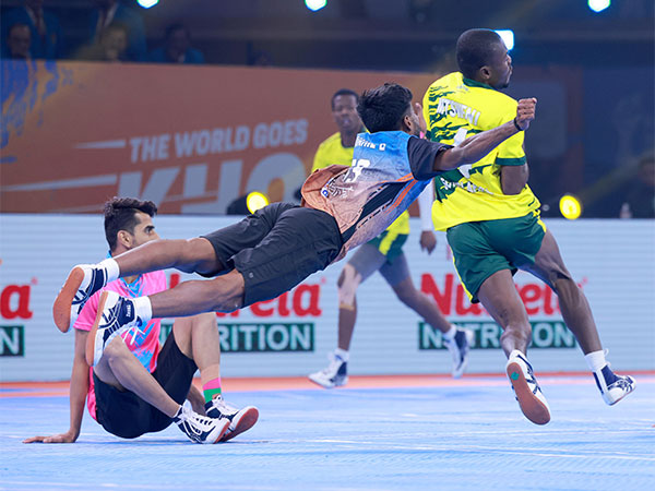 Player in action. (Picture: Kho Kho World Cup 2025)