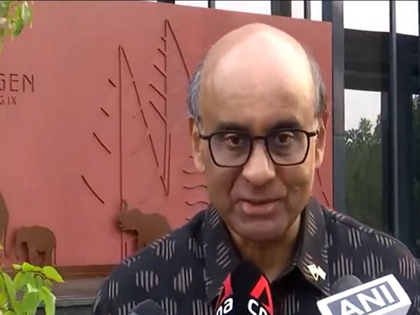 President of Singapore Tharman Shanmugaratnam. (Photo/ANI)