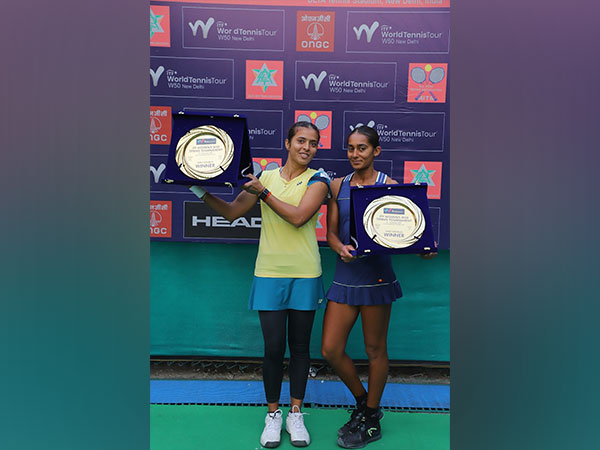 Ankita Raina and Naiktha Bains. (Picture: ITF W50)