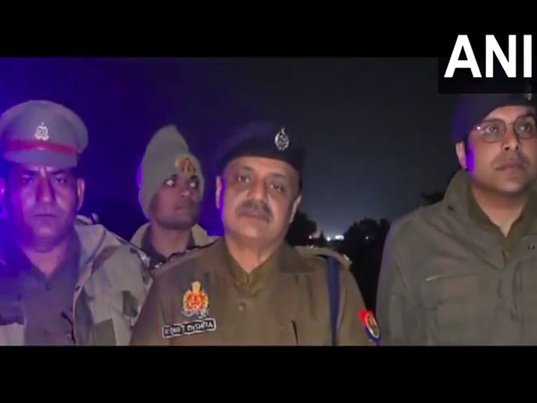 SP Dehat Rohit Mishra (Middle) (Photo/ANI)