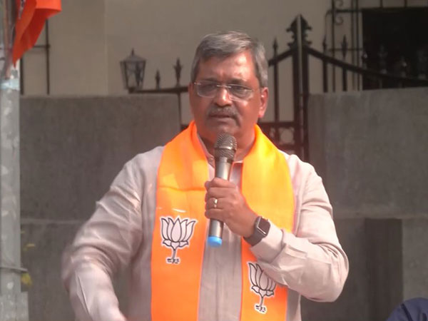BJP candidate Satish Upadhyay (Photo/ANI)