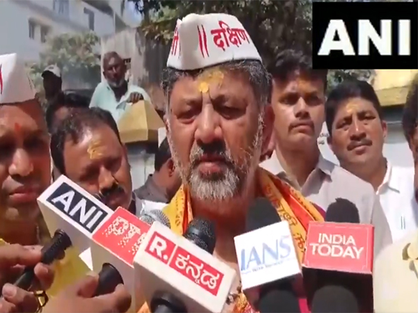 Karnataka Deputy Chief Minister DK Shivakumar (Photo/ANI)