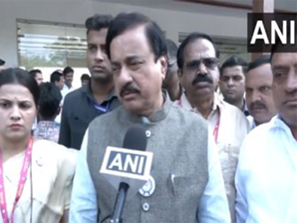 Ajit Pawar-led Nationalist Congress Party MP, Sunil Tatkare (Photo/ANI)