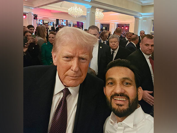 MD of Kundan Spaces Ashish Jain with US President-elect Trump. 