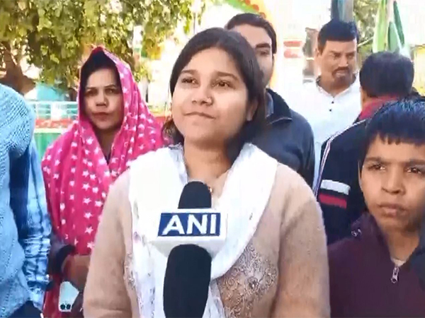 Ayesha Ansari, who cleared the MPPSC exam (Photo/ANI)