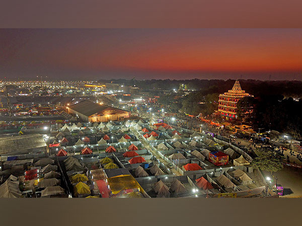 Visual of Maha Kumbh in Prayagraj (Photo/ANI) 