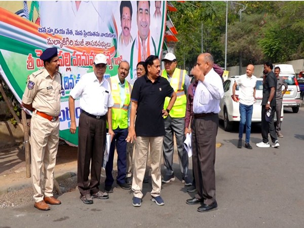 Inspection of Medchal and Shamirpet Metro Rail corridors on Sunday. (Photo/HAML)