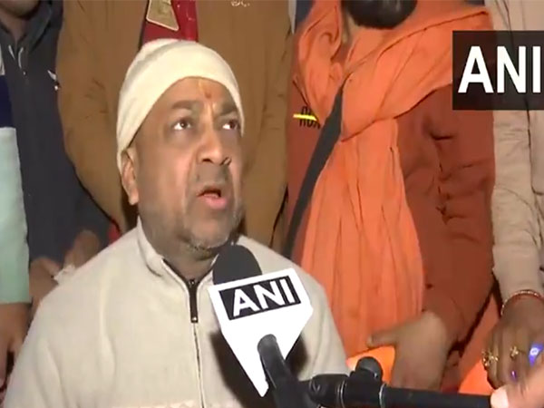 Krishna Kumar Khemka, Trustee of Geeta Press Gorakhpur (Photo/ANI)