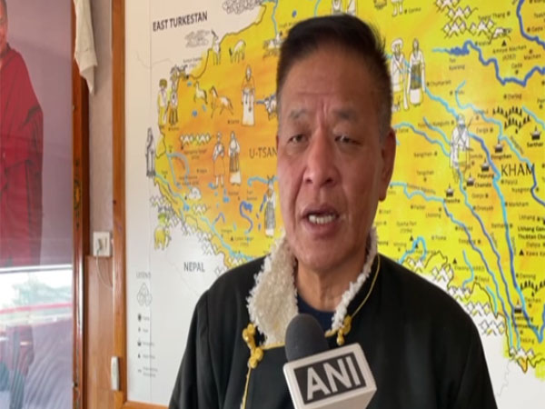 Penpa Tsering, the Sikyong (political leader) and President of the Tibetan government in exile. (Photo/ANI)