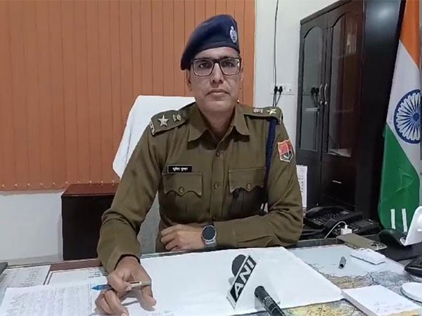 Sumit Kumar, ASP Nagaur (Photo/ANI)