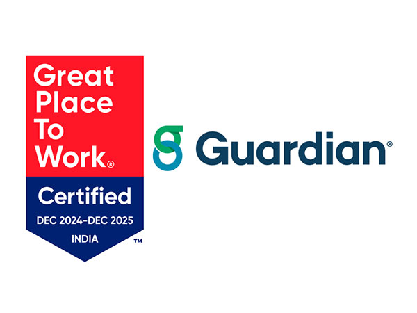 Guardian India certified as a ‘Great Place to Work’ for the third consecutive time