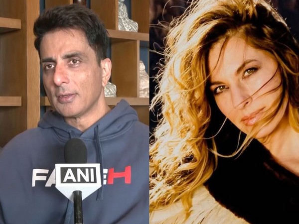 Sonu Sood, Loire Cotler (Photo/ANI, Instagram/@loirecotler)