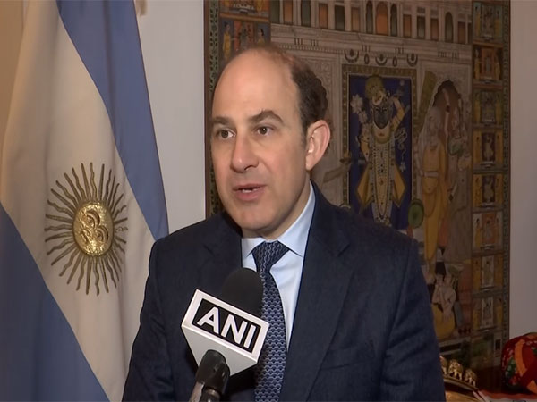 Ambassador of Argentina to India, Mariano Caucino. (Photo/ANI)