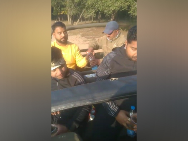 Screengrab from the viral video