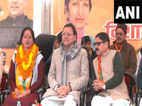 Uttarakhand Chief Minister Pushkar Singh Dhami in Mussoorie (Photo/ANI)