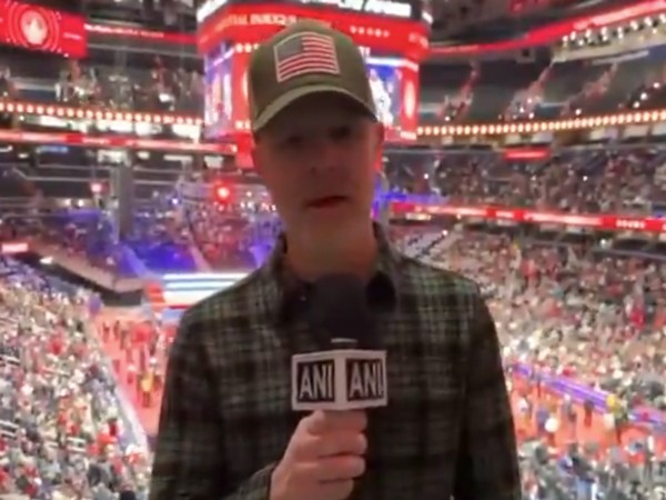Trump supporters gather at the US Capitol Rotunda (Photo: ANI)